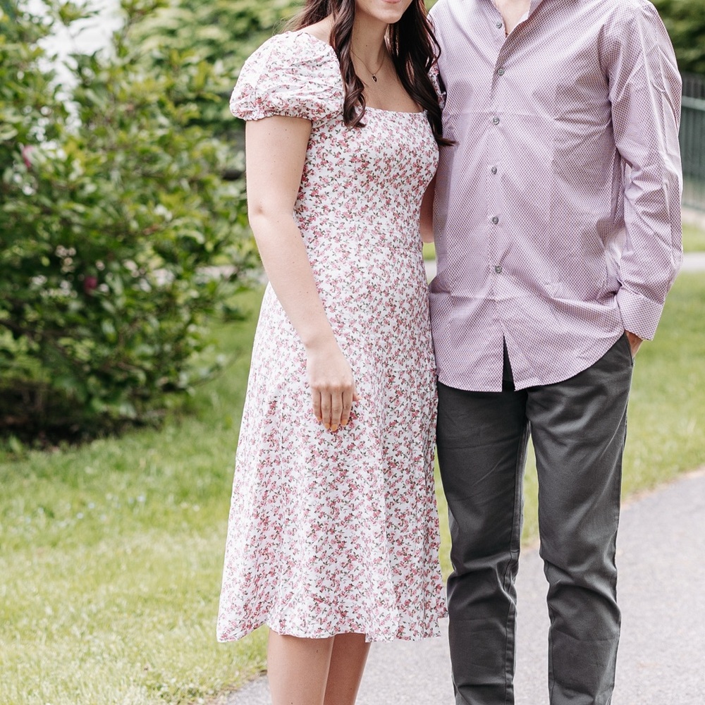 Floral Pink Dress